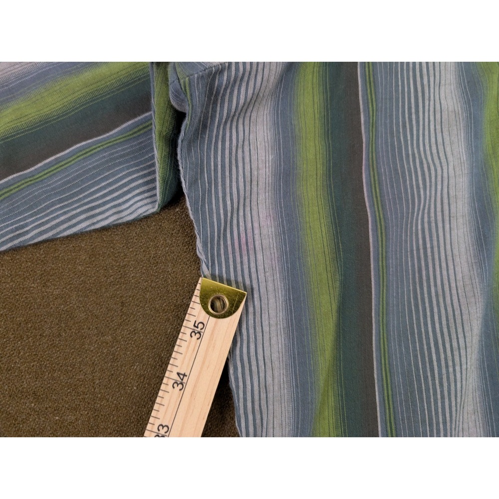 Wrangler Pearl Snap Western Shirt 2XLT Green Plaid Long Sleeve Button Up VTG - Picture 12 of 13